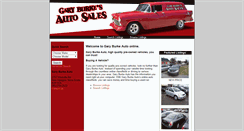 Desktop Screenshot of garyburkeauto.com